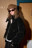 Stylish Vintage Cropped Puffer Casual Jacket