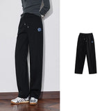 New Denim Flower Autumn Sweatpants