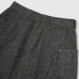 Vintage Washed Wide-Leg Pants