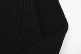 Y2k Letter Embroidery Turtleneck Sweater