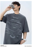 Casual Printed Oversize Short Sleeve T-Shirt