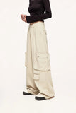 Multi Pockets Wide Leg Cargo Pants