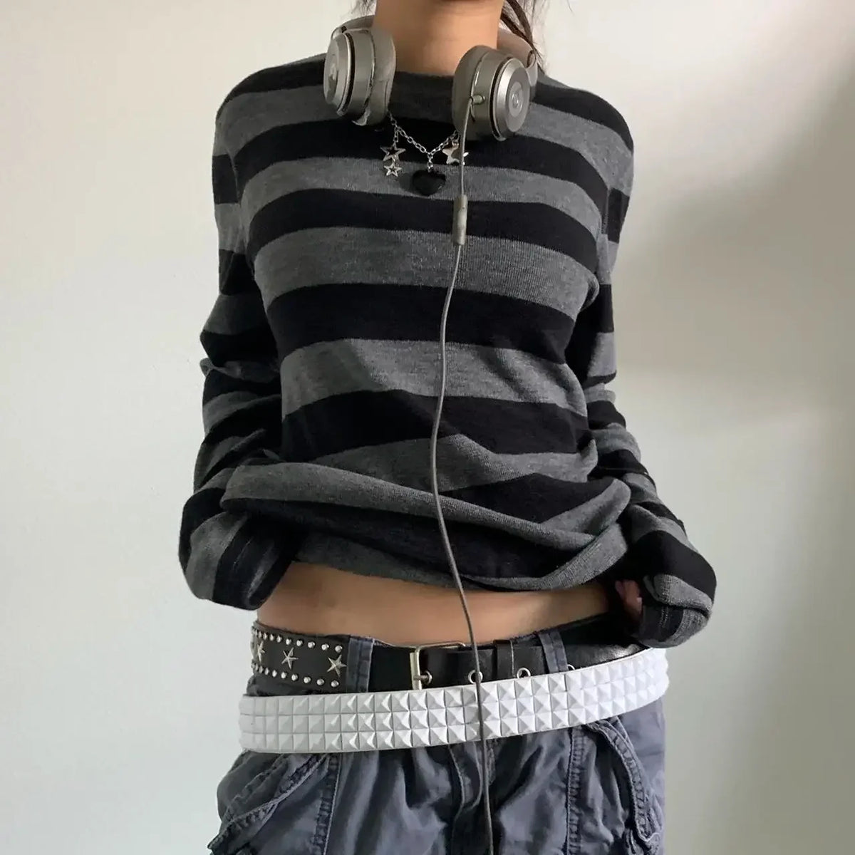 Model wearing the black Artisan's Craft T-Shirt