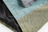 Y2K Washed Canvas Splice Corduroy Jacket