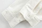 Elegant Embroidered Loose Shirt