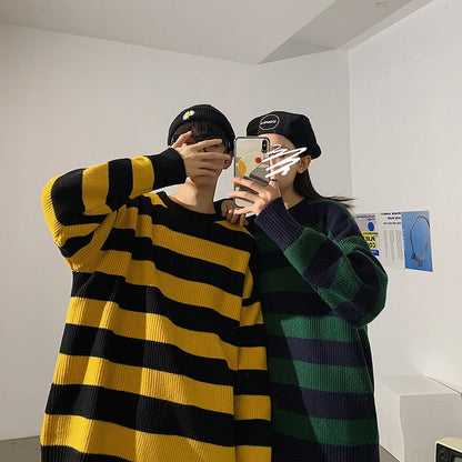 Striped Knitted Sweater