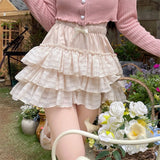 Coquette Ruffled Tiered Skirt