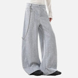 Versatile Thick Lined Wide Leg Casual Pants
