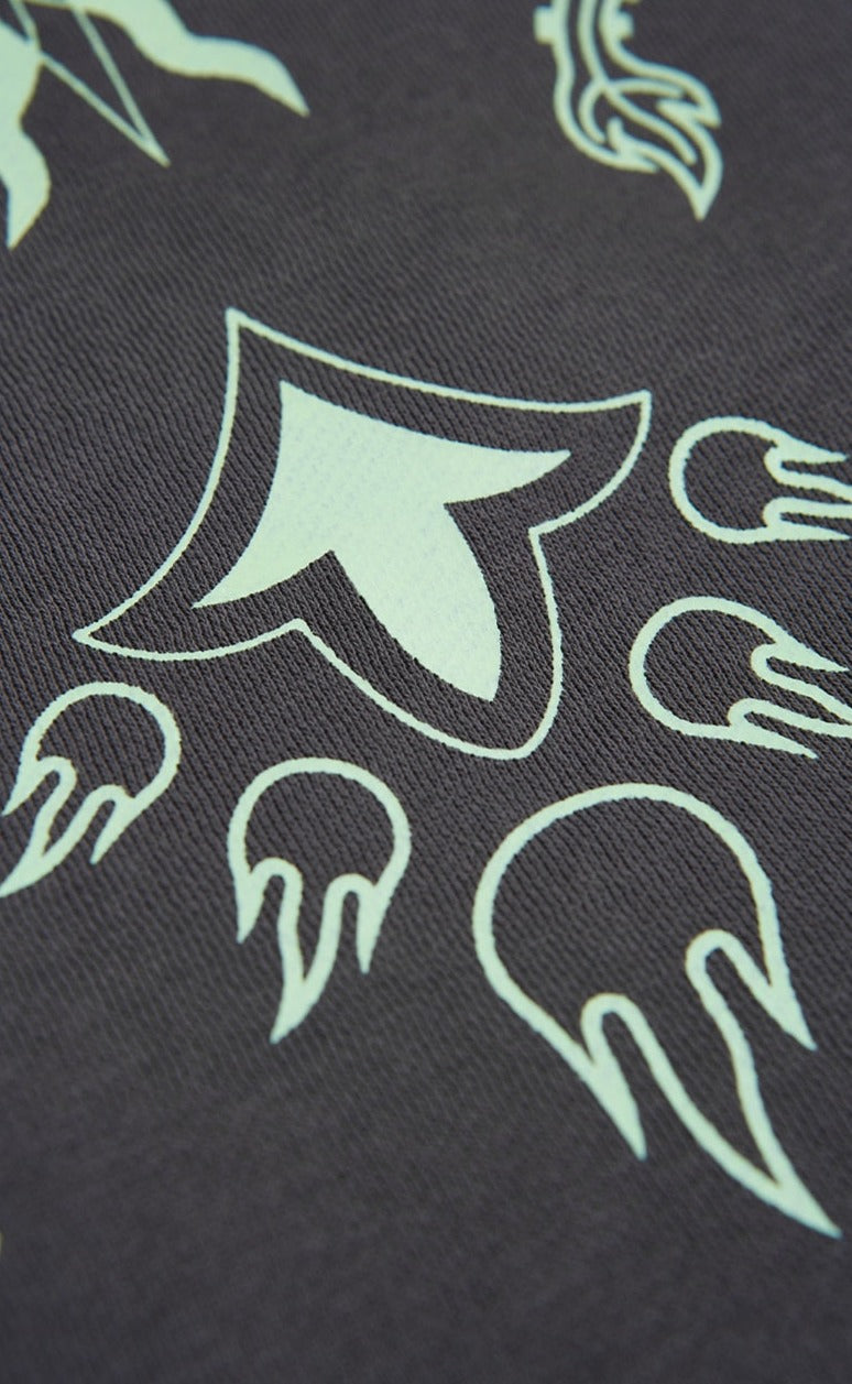 Luminous Paisley Sweatshirt
