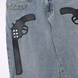 Rivet Vintage Punk Hip Hop Jeans