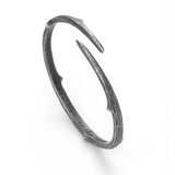Vintage Thai Silver Thorn Cuff Bracelet