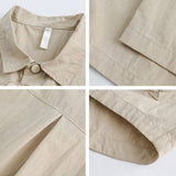 Front Pocket Oversized Cargo Shirt
