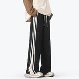 Winter Y2K Corduroy Wide Leg Sports Sweatpants