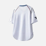 Comfortable Printed Sports Jersey T-Shirt