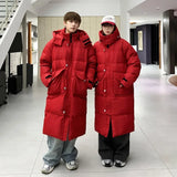 Y2K Thick Warm Hooded Puffer Padded Coat