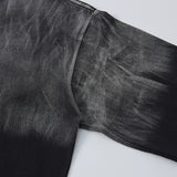 Flexible Gothing Distressed Ripped Long Sleeve T-Shirt