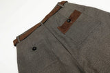 Versatile Patchwork Houndstooth Suit Pants