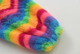 Rainbow Stripe Zip-up Jacket