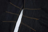 Streetwear Spliced Wide Leg Baggy Denim Jeans