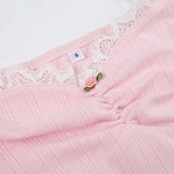 Coquette Long-Sleeve Crop Top