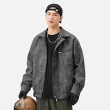 High End American Workwear Leather Jacket