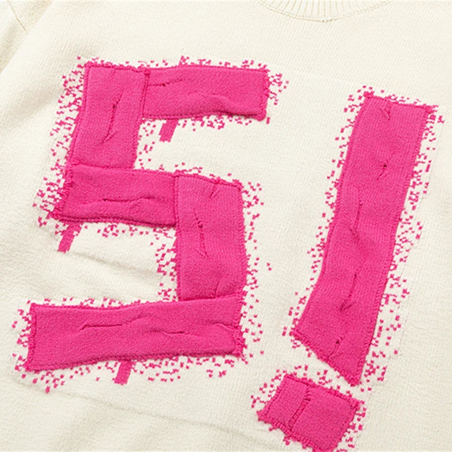Y2K Bold Impact Sweater