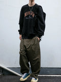 Vintage Korean Letter Print T-Shirt
