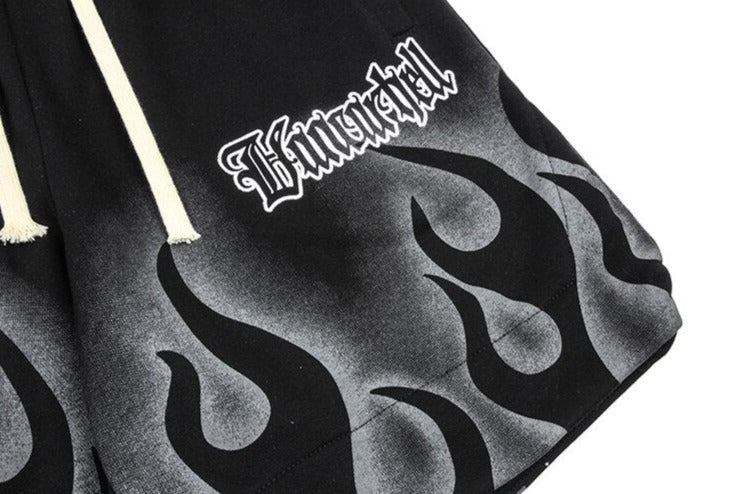 Fire Flame Shorts
