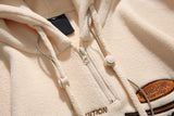 Vintage Embroidery Loose Hoodie