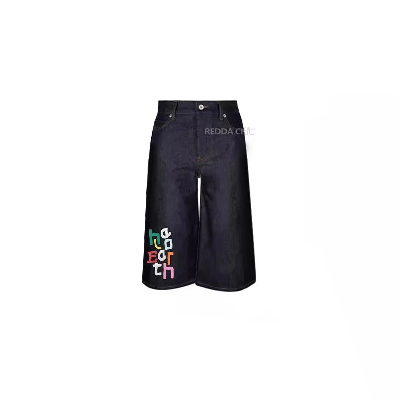 Stylish Fun Jumble Letters Cute Jorts