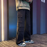 Streetwear Hio Hop Wide Leg Cargo Pants