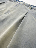 Quality Gradient Oversized Cozy Washed Jeans