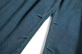 Retro Loose Denim Cargo Pants