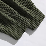 Cozy Solid Vintage Loose Knit Jumper Sweater