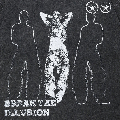 Breaking Illusion Graphic T-shirt