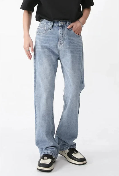 High Waist Flare Denim Pants Jeans