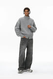 Cozy Stand Collar Warm Knit Cardigan