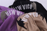 Bat Wings Zip Up Hoodie