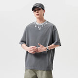 Flattering Cool Loose Casual Cotton Cityboy T-Shirt