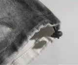 Streetwear Washed Baggy Punk Denim Cargo Jeans