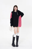Gothic Stitched Knitted Sweater
