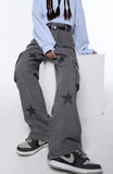 Y2K Stars Graphic Jeans