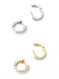 Hoop Huggie Earring
