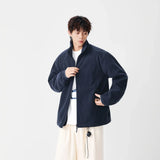 Y2K Lightweight Casual Fleece Zip-Up Jacket