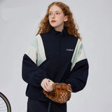 Streetwear Oversized Varsity Windbreaker Jacket