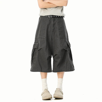 Cloud-Soft Korean Style Casual Cargo Short