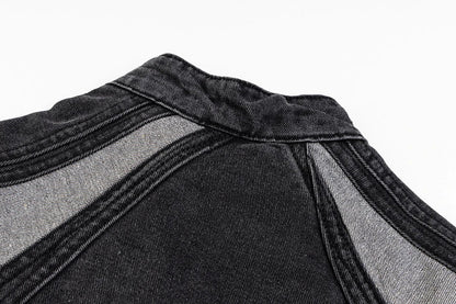 Shadow Stripes Denim Jacket