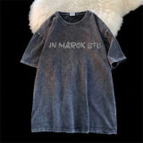 Distressed Vintage Streetwear Short Sleeve T-Shirt
