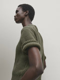 Women Vintage Ethereal Spring Style Crew Neck Sweater