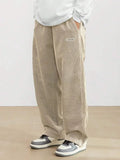 Comfortable Loose Fit Corduroy Pants